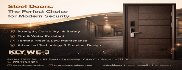 Silver Steel Door - Key Wee International