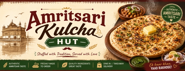 Tandoori Kulcha - Amritsari Kulcha Hut